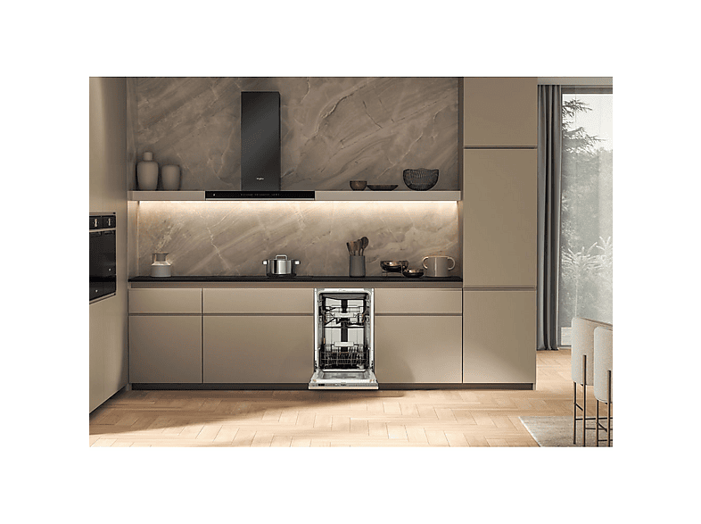 WHIRLPOOL WH6IB10BS7LA0 — Lavavajillas integrable 45 cm, 10 servicios, 9 programas, 448 mm, No aplicable