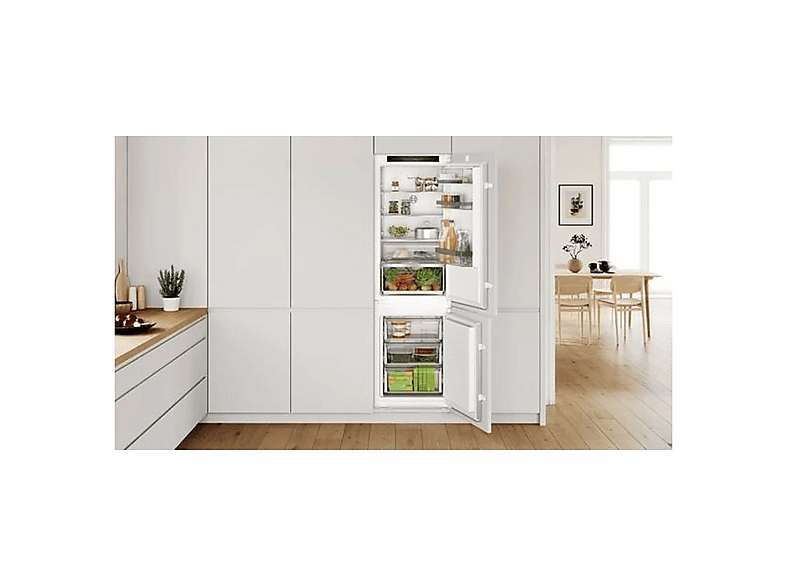 BOSCH AKLBB1723250214 — Frigorífico combi, Altura 1772 mm, Blanco, No Frost, 260 Litros