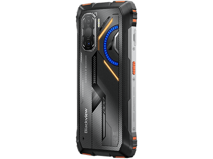 BLACKVIEW Rock 3 — Smartphone, Naranja, 256 GB, Móvil Android, 6,78"