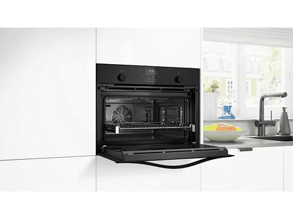BALAY 3CB5159N3 — Horno compacto, Integrable, 59,4 cm, 47 l, Cristal Negro