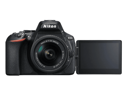 NIKON D5600 — Cámara digital, Negro, CMOS, Full HD 1080p