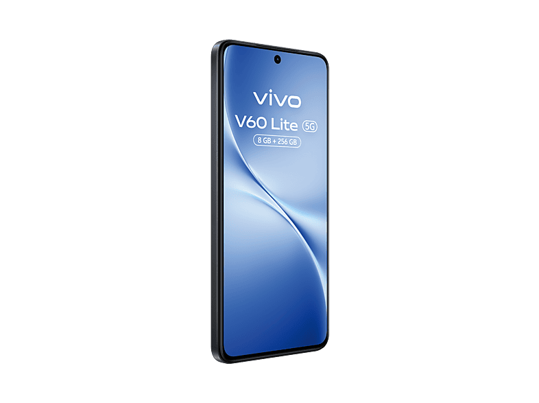 VIVO BUNDLE V60 LITE 6.77P/ 5G/8N/8+256GB/B — Smartphone, Negro, 8 GB RAM, 6500 mAh, Móvil Android
