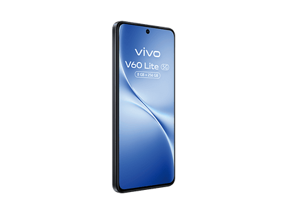 VIVO BUNDLE V60 LITE 6.77P/ 5G/8N/8+256GB/B — Smartphone, Negro, 8 GB RAM, 6500 mAh, Móvil Android