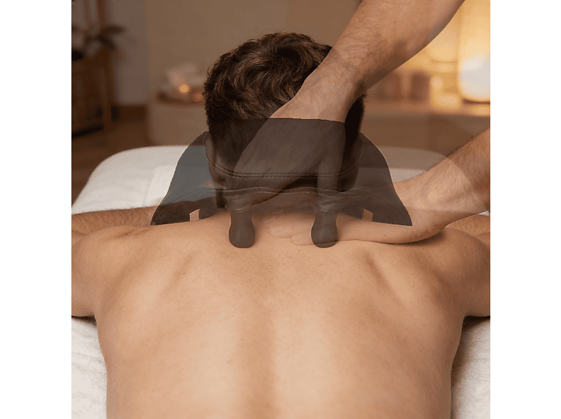 BODYLIFE Deluxe — Colchoneta de masaje, para: Espalda, Weiß