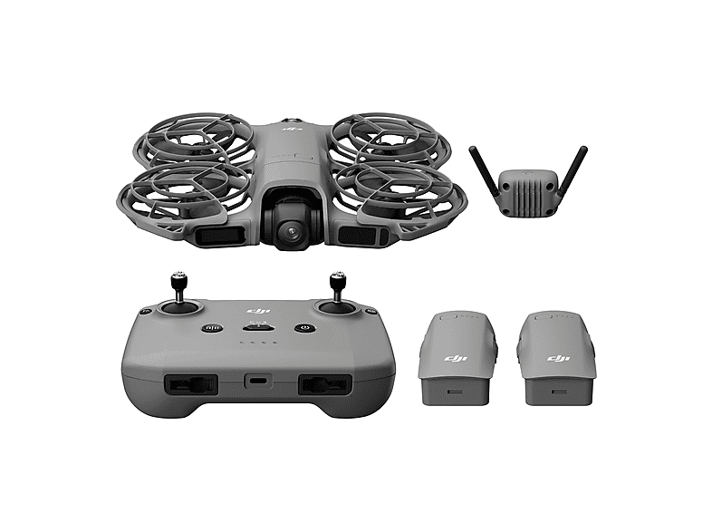 DJI NEO 2 FLY MORE COMBO — Dron, Gris, 12 megapixel, 19 min