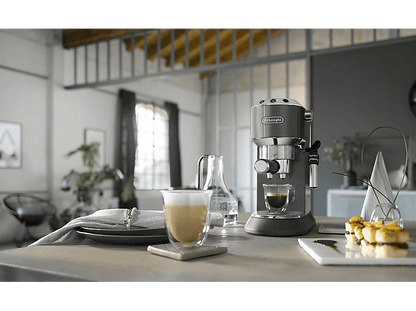 DELONGHI EC785.GY — Cafetera express, 1300 W, 15 bar, 2 tazas, beige