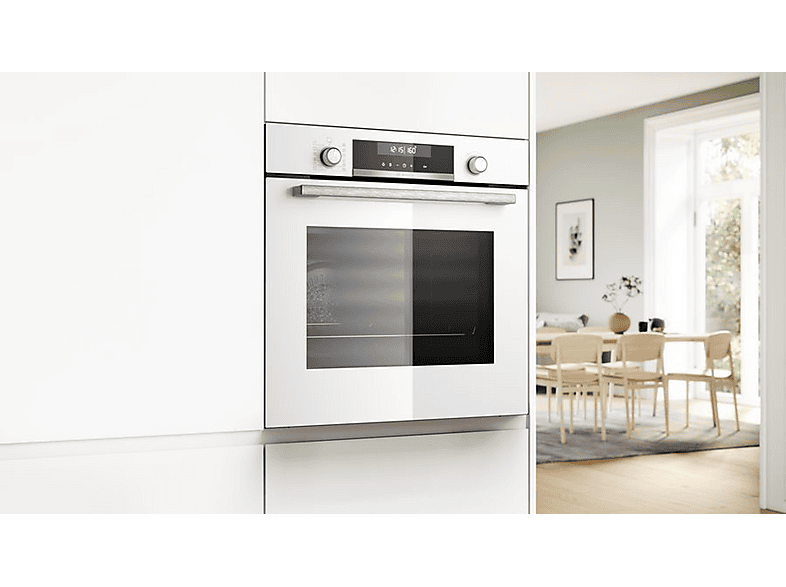 BOSCH HBG578EW7 — Horno multifunción, Integrable, Pirolítico, 59 mm, White
