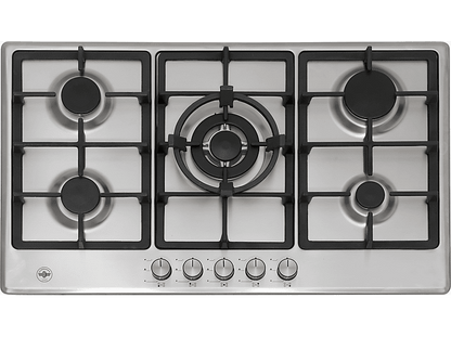 BERTAZZONI LA GERMANIA P905CLAGXV — Placa de gas, 860 mm, 5 zone(s) zonas, Acero inoxidable