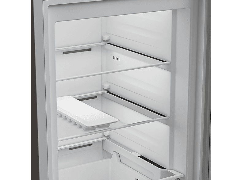 BEKO B3RFNE314XB — Congelador vertical, 186,5 cm, 313 l, Color Inox