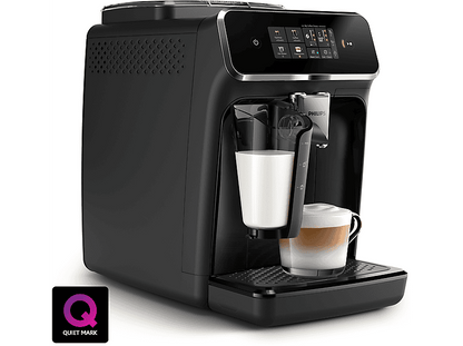 PHILIPS EP2331/10 — Cafetera superautomática, Negro, LatteGo, 15 Bar, 4 Bebidas