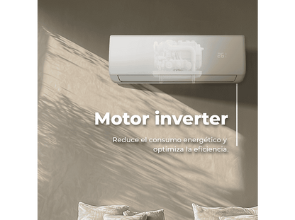 EVVO EVVO Clima WIFI 3x1 30.000 BTU (9.000 + 9.000+ 12.000) — Split 3x1, Blanco, 30000 fg/h, Función Inverter