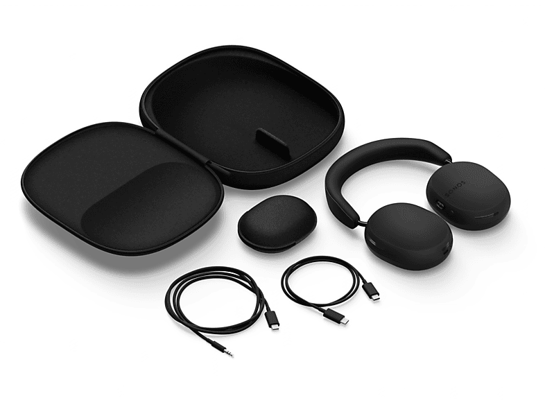 SONOS Ace — Auriculares inalámbricos, Supraaurales, Inalámbricos, Negro, 30 horas de autonomía