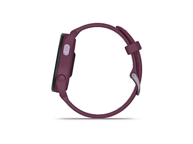 GARMIN Forerunner 165 Music — Smartwatch, Polímero, Color del cuerpo del reloj:Púrpura, Color de banda:Púrpura claro;Púrpura