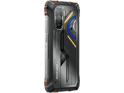 BLACKVIEW Rock 3 — Smartphone, Naranja, 256 GB, Móvil Android, 6,78"