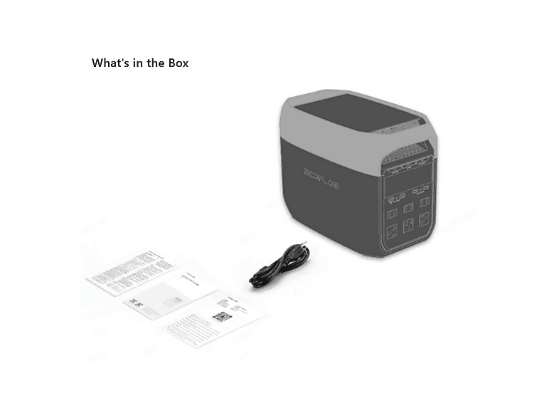 ECOFLOW DELTA 3 1500 — Estación de energía portátil
