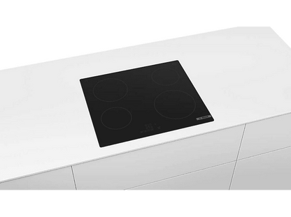 BOSCH Serie 4 PKE611BB2E — Placa de vitrocerámica, 592 mm, Negro, 0 zone(s) zonas