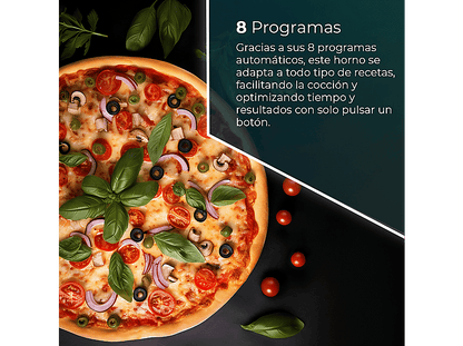 SVAN SHM8700DX — Horno multifunción, 59,5 cm, Inox, Libre instalación, 70 l