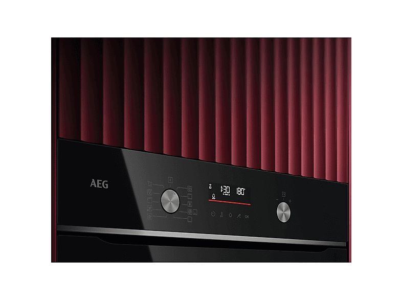 AEG Series 6000 OS6PB511AB — Horno pirolítico, Integrable, Pirolítico, 595 mm, Negro
