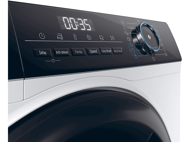 HAIER I-Pro Series 3 HW90-BP14939-S — Lavadora carga frontal, 9kg, Antibacterias, Blanco, 1400rpm