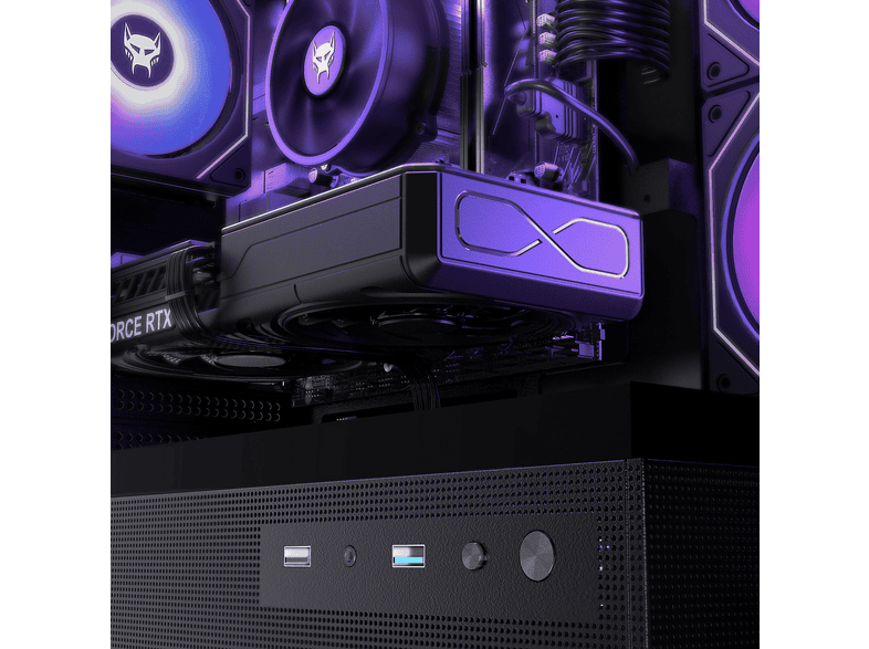BEASTCOM Q5 Pro Gaming — PC Gaming, 16 GB RAM, 1 TB SSD, Negro, AMD Ryzen™ 7 5700X