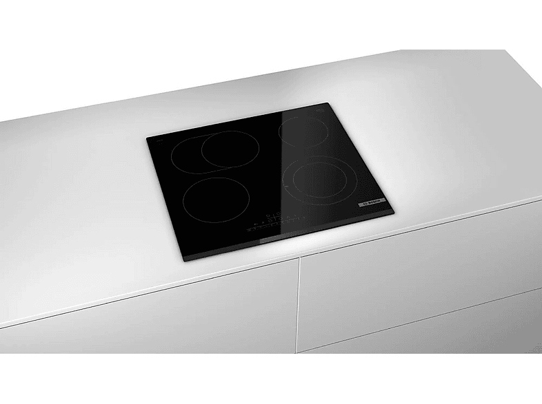 BOSCH PKN631FP2E — Placa de vitrocerámica, 592 mm, Negro, 4 zonas