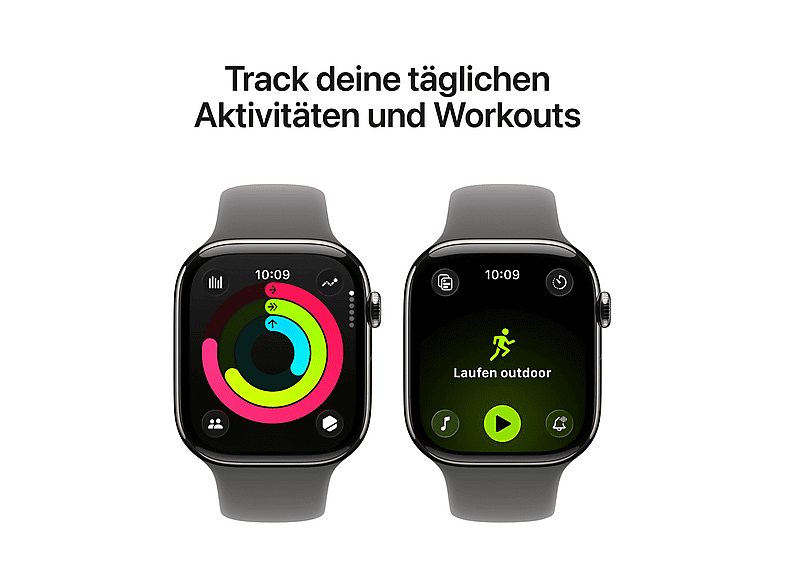 APPLE Watch Series 11 — Smartwatch, Titanio, Gris, M/L