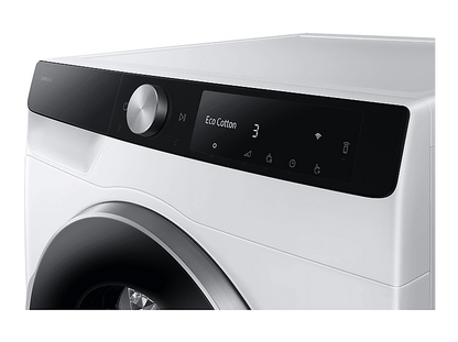 SAMSUNG DV90DG6845LKU3 — Secadora bomba de calor, Eléctrico, 9 kg, 4 programas, Blanco