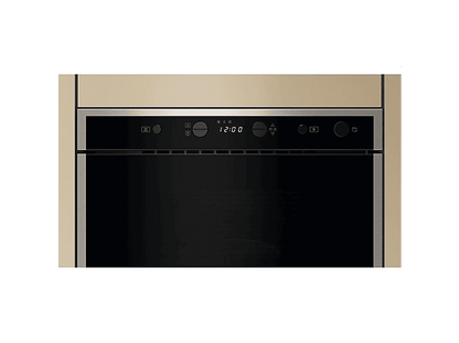 WHIRLPOOL WMN461BXF — Microondas integrable, 750 W, Negro, 22 l, Acero inoxidable