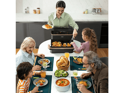 COSORI KOSP0027EUN DUAL BLAZE TWINFRY 10L — Freidora de aire, 2800 W, Negro