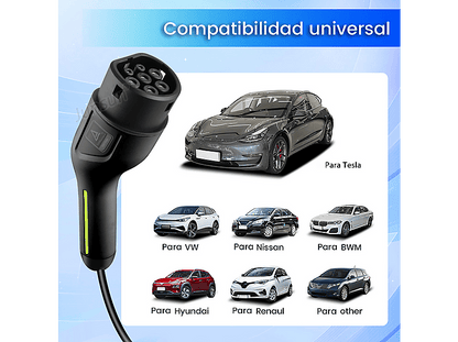 SMORGR 8 M 11kW 16A IP67 Tipo 2 — Cargadores vehículos eléctricos, plateado