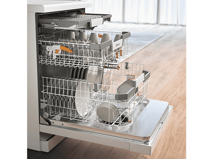 MIELE G 7130 SC AutoDos — Lavavajillas, 59.8 cm, Blanco, 14 Servicios, 8 Programas