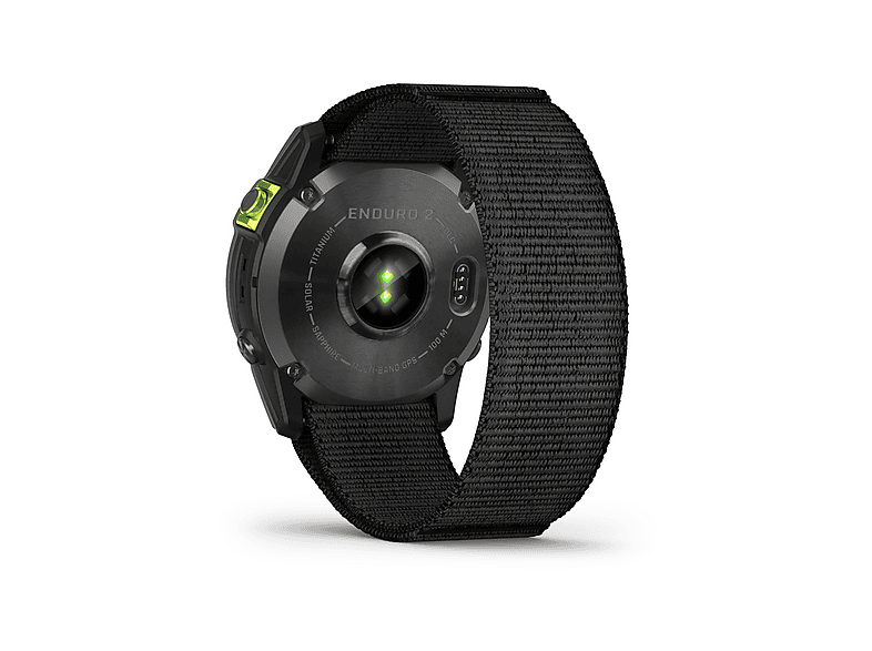 GARMIN Enduro 2 — Smartwatch, Titanio, Gris, Talla única, Polímero reforzado con fibra de vidrio (GFRP