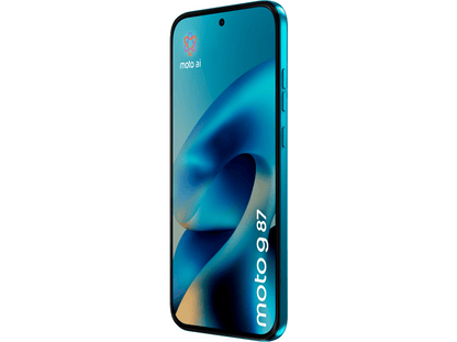 MOTOROLA Moto G87 8+256GB — Smartphone, 8 GB RAM, 5200 mAh, AZUL, Móvil Android