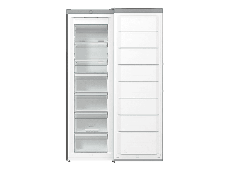 GORENJE FN619EES5 — Congelador vertical, 1850 mm, Gris, Metálico, 280 l