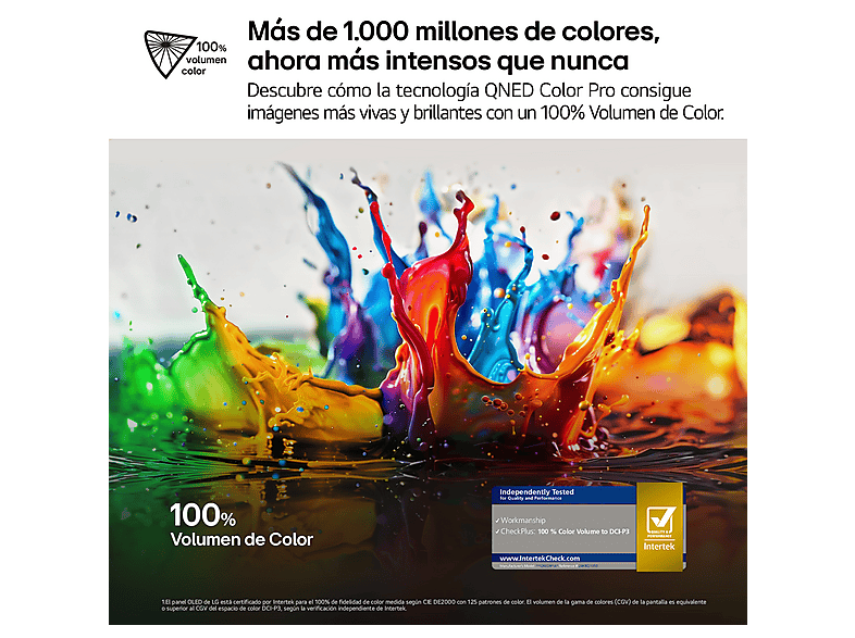 LG 50QNED82A6B.AEU — TV QNED 50", UHD 4K, Procesador Inteligente α7 AI Processor 4K Gen8, Smart TV, DVB-T2 (H.265)