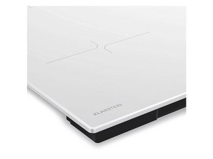 KLARSTEIN Velaire — Placa de inducción, 59,30 cm, Blanco, 4 zonas