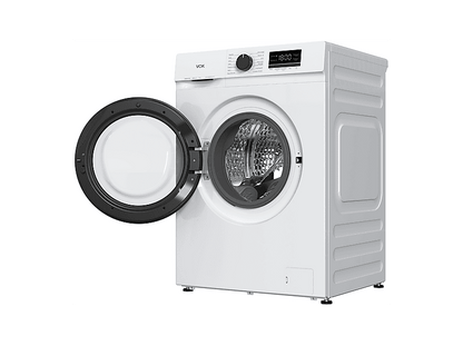 VOK EVW-8BAWL2412 — Lavadora carga frontal, 8 kg, 14 programas, Blanco, Motor Inverter