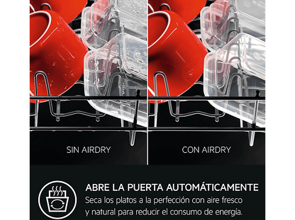 AEG FSB34707Z — Lavavajillas integrable, 14 servicios, 5 programas, 59.6 cm, AirDry