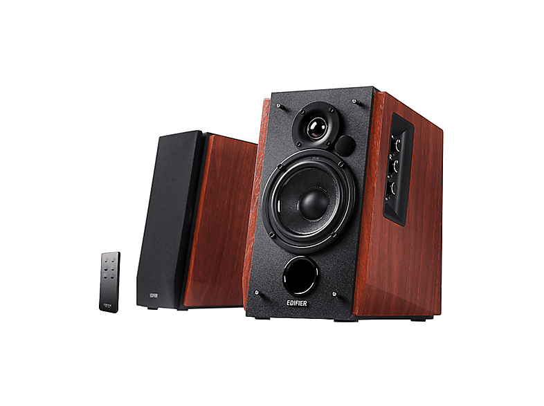 EDIFIER R1700BT — Altavoces Hifi Estéreo, Bluetooth, Brown, 66, 2 canales