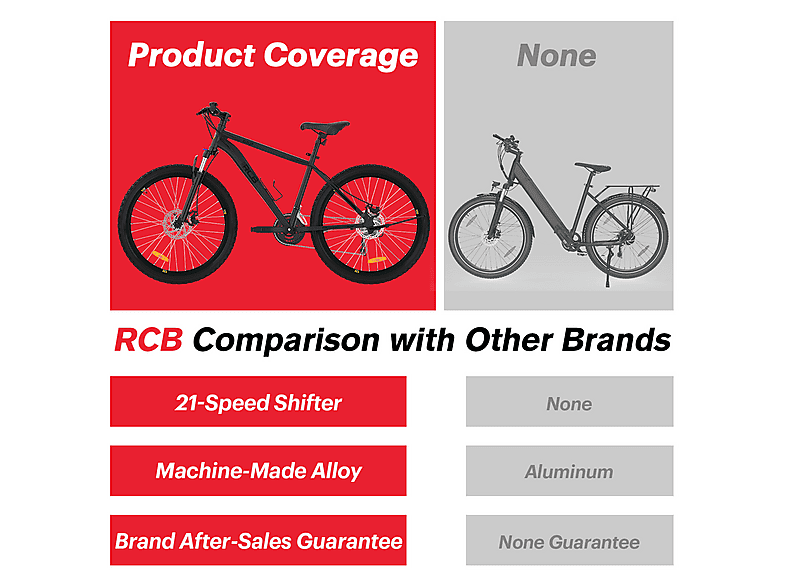 RCB GK2 — Bicicleta de Montaña, Titanio, Gris