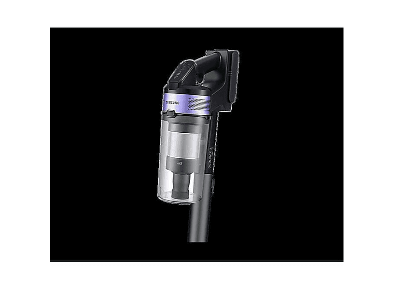 SAMSUNG Jet 75E Turbo VS20B75B1R4 — Aspiradora escoba, 550 W, Negro, Cromo, Violeta