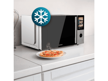 CECOTEC Convection 2500 Touch — Microondas, 2200 W, Negro, 25 l