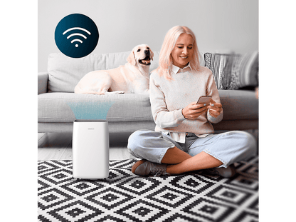 CECOTEC BigDry 10000 Expert Connected — Deshumidificador, 120 m², Blanco, 6 l