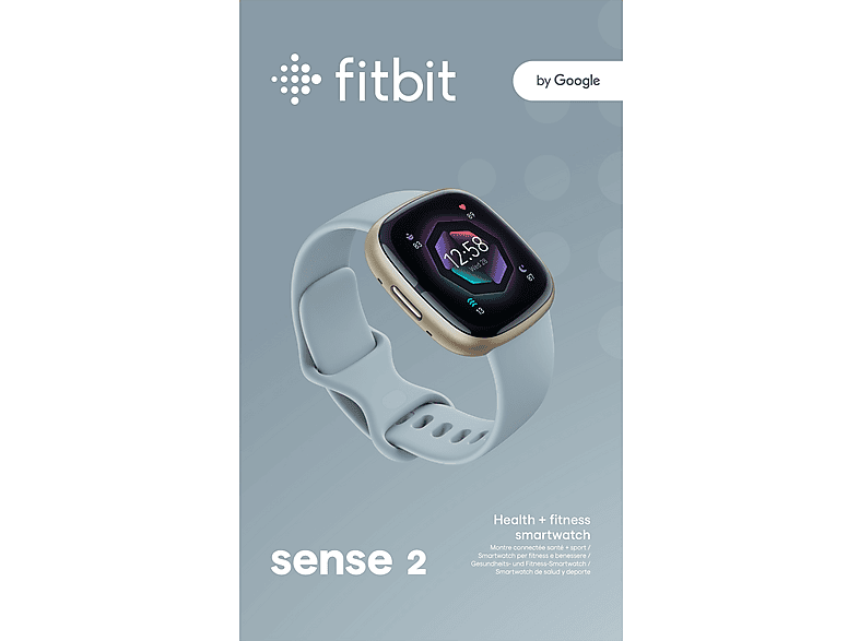 FITBIT SENSE 2 AZUL ORO — Smartwatch, 4.05 cm, Aluminio
