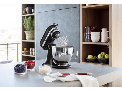 KITCHENAID 5KSM125EOB — Robot amasador, 300W, 4.8L, Negro