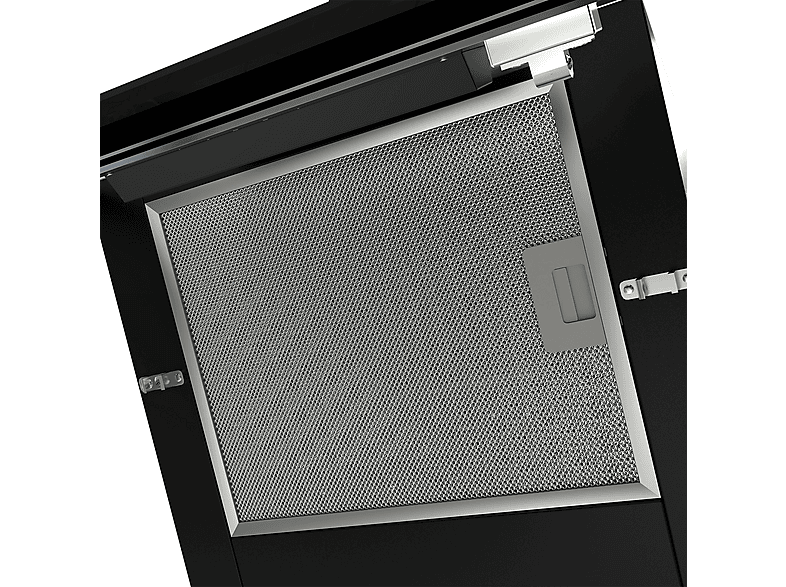 CIARRA VM6736HB — Campana Decorativa, 4 velocidades, 650 m³/h, 595 mm, Negro