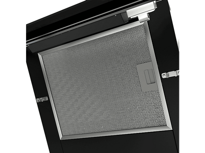 CIARRA VM6736HB — Campana Decorativa, 4 velocidades, 650 m³/h, 595 mm, Negro