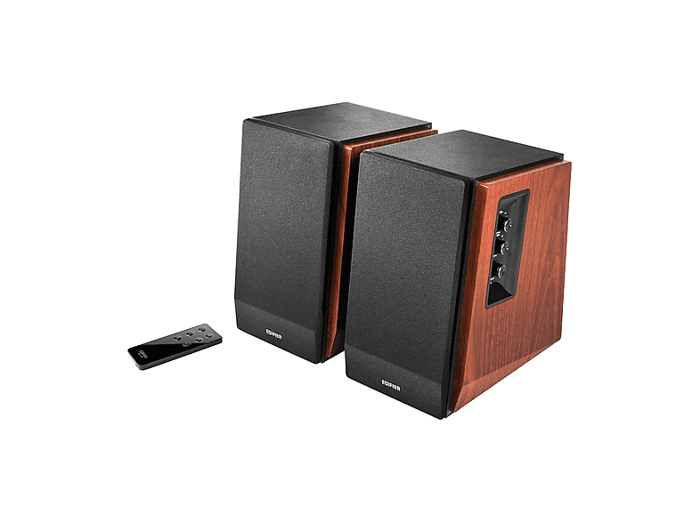 EDIFIER R1700BT — Altavoces Hifi Estéreo, Bluetooth, Brown, 66, 2 canales
