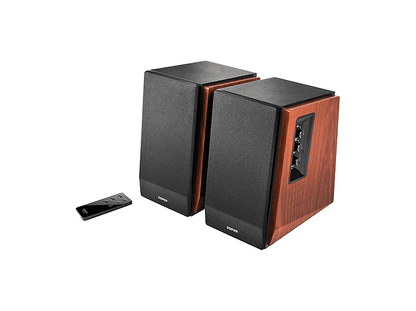EDIFIER R1700BT — Altavoces Hifi Estéreo, Bluetooth, Brown, 66, 2 canales