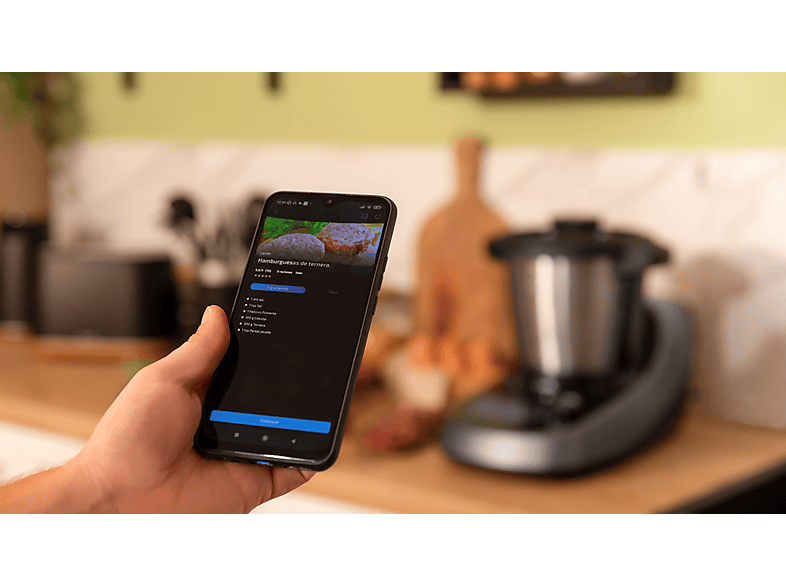CECOTEC Mambo Touch con Jarra Habana — Robot de cocina, 1600W, Negro, 3.3 l, 37 Funciones